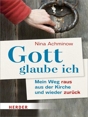 cover image of Gott--glaube ich
